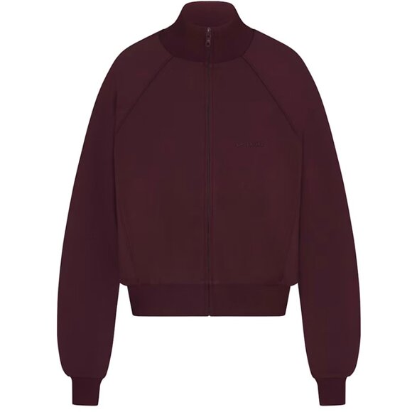 NikeSkims Track Jacket Currant Burgundy Small Original Packaging NWT - Picture 4 of 10